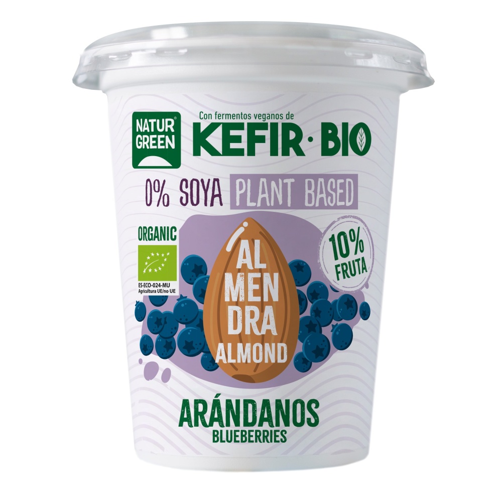 NATURGREEN VEGFIR ALMENDRA ARANDANOS BIO 400GR