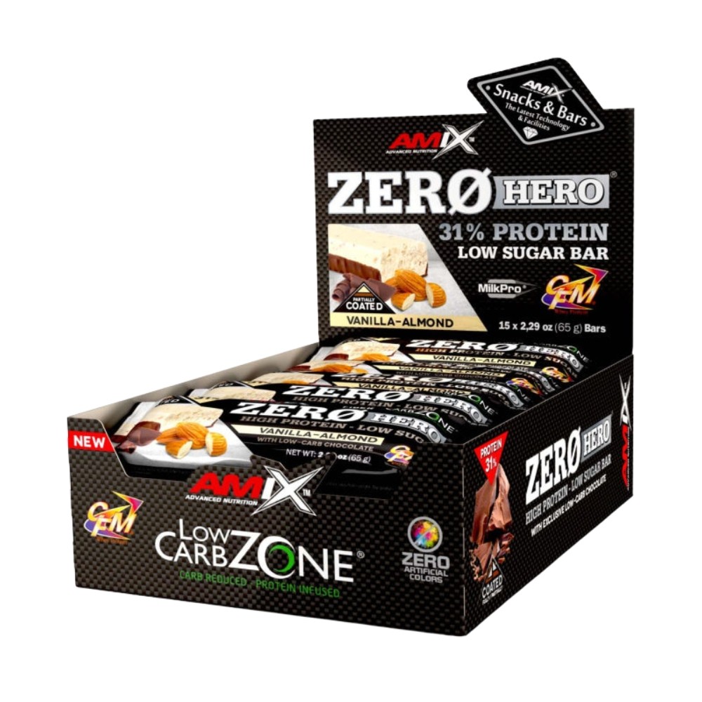 AMIX BARRITAS TM ZERO 31% PROTEIN 15X65 VAINI-ALME