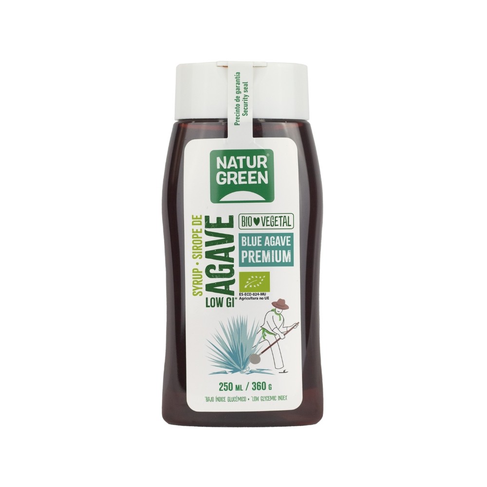 NATURGREEN SIROPE AGAVE CRUDO BIO. 236ml.