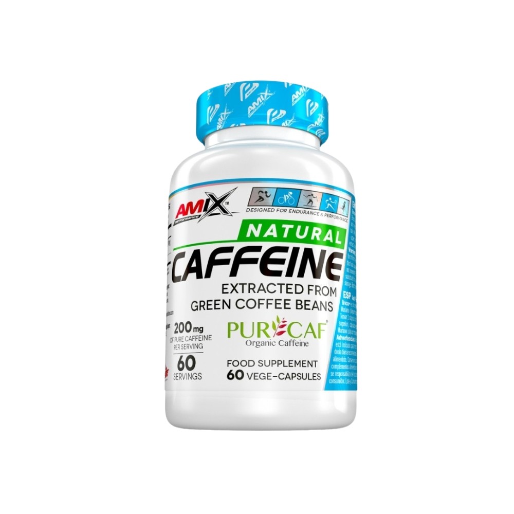 AMIX PERFORMANCE NATURAL CAFFEINE PURCAF 60cap