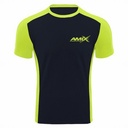 AMIX CAMISETA RUNFIT SCORE COLOR NEGRO-AMARILLO(S)
