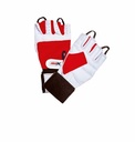 AMIX GUANTES MUÑEQUERA ROJO BLANCO TALLA - M