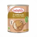 BABYBIO PAP.5 CER.TRIG-AVENA-ARR-CENT-QUINOA 220G