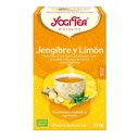 YOGI TEA JENGIBRE LIMON BOLSAS 17X30.6GR.