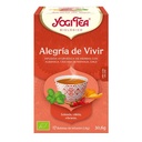YOGI TEA ALEGRIA VIVIR BOLSAS 17X30.6GR