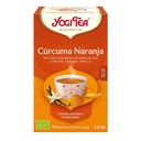 YOGI TEA CURCUMA NARANJA BOLSAS 17X34.0GR.