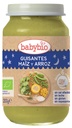 BABYBIO POTITO GUISANTES MAIZ ARROZ 200GR.