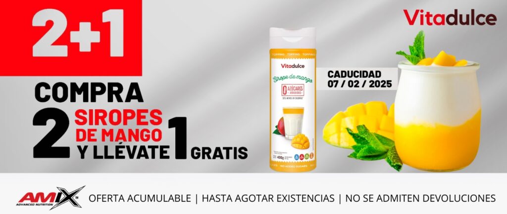 Ofertas Vitadulce 2+1