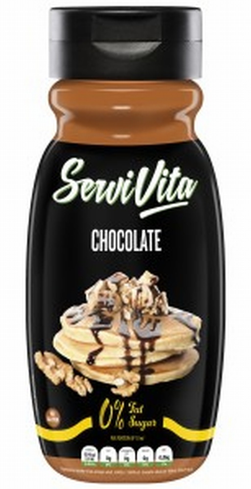 SERVIVITA SALSA DULCE ZERO CHOCOLATE 320ML.