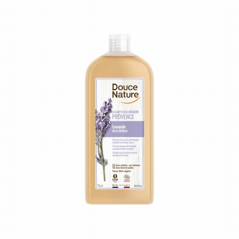 DOUCE NATURE CHAMPU GEL DUCHA LAVANDA 1L