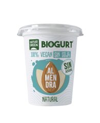 NATURGREEN BIOGURT ALMENDRA NATURE BIO 400GR.