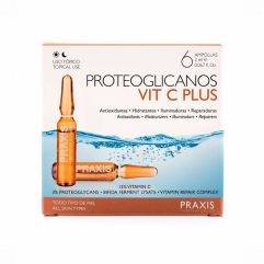 PRAXIS PROTEOGLICANOS VITAMINA C PLUS 6UD