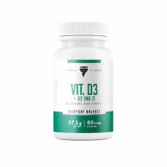 TREC VITAMINA D3 + K2 (MK-7) 60CAP