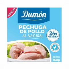 DUMON PECHUGA DE POLLO AL NATURAL 155G