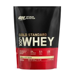 OPTIMUM WHEY GOLD STANDARD 450G VAINILLA ICE CREAM