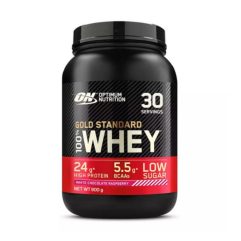 OPTIMUM WHEY GOLD STANDARD 900G CHOCO BLANCO RASPB