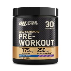 OPTIMUM PRE ENTRENO GOLD STANDARD 300G BLUE RASPBE