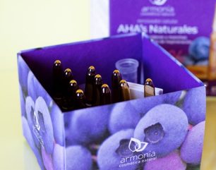 ARMONIA AMPOLLAS FACIALES AHA´s NATURALES PACK 10u