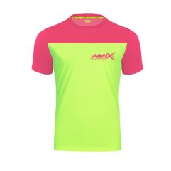 AMIX CAMISETA CUBE VERDE LIMA-ROSA (S)