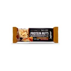 AMIX PROTEIN NUTS BAR 25*40g CACAHUETE CARAMELO