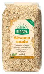 BIOGRA SESAMO CRUDO BIO. 250GR.