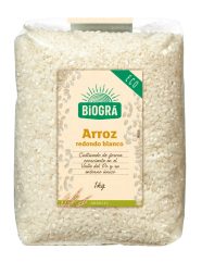 BIOGRA ARROZ REDONDO BLANCO BIO. 1KG.