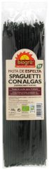 BIOGRA SPAGUETTI ESPELTA ALGAS BIO. 250GR.