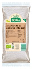 BIOGRA HARINA ESPELTA INTEGRAL BIO. 500GR.