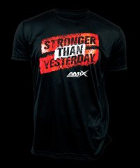 AMIX CAMISETA HOMBRE STRONGER COLOR NEGRO (S)