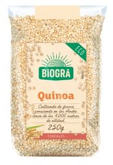 BIOGRA QUINOA BLANCA GRANO 250G.