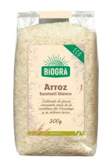 BIOGRA ARROZ BASMATI BLANCO BIO. 500GR.