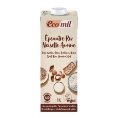 ECOMIL ESPELTA ARROZ AVELLANA AVENA BRICK 1L