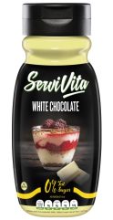 SERVIVITA SALSA DULCE ZERO CHOCO BLANCO 320ML.