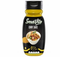 SERVIVITA SALSA ZERO CURRY 320ML.