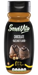 SERVIVITA SALSA DULCE ZERO CHOCO AVELLANA 320ML.