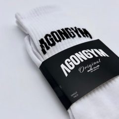 AGON CALCETINES IRON CLUB SOCKS BLANCOS