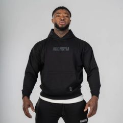 AGONGYM SUDADERA AGONDRIP HOODIE BLACK T-XL