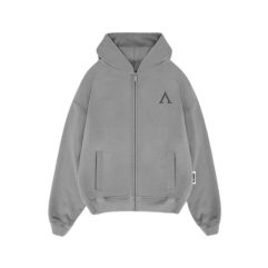 AGONGYM SUDADERA ORIGINAL ZIP HOODIE MELANGE T-L