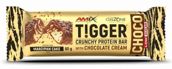 AMIX BARRITAS TIGGERZERO PROTEIN 20x60G MAZAPAN