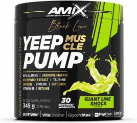 AMIX BLACK YEEP PUMP CAFFEINE.360GR. LIMA G