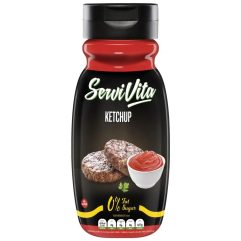 SERVIVITA SALSA ZERO KETCHUP 320ML.