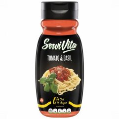 SERVIVITA SALSA ZERO TOMATE BASILIC 320ML.