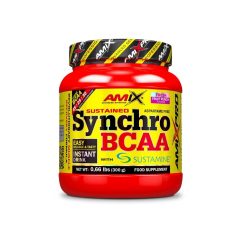 AMIX PRO SYNCHRO BCAA PLUS SUSTAMINE FRUTAS 300GR