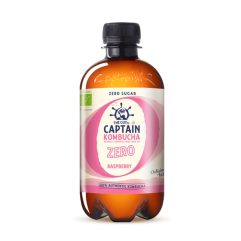 CAPTAIN KOMBUCHA ZERO BEBIDA 400ML FRAMBUESA BIO