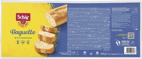 SCHAR PAN BAGUETTE 2UND. S/GLUTEN (2X175GR