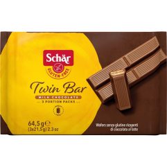 SCHAR TWIN BAR S/GLUTEN (3X21.5GR.)  64.5GR.