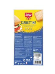 SCHAR CIABATTINE S/GLUTEN 200GR.