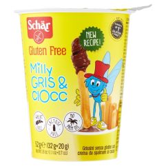 SCHAR MILLY GRIS & CIOCC S/GLUTEN 52GR.