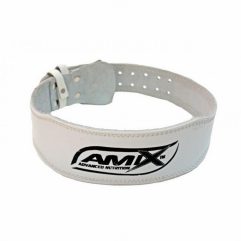 AMIX CINTURON CUERO BLANCO Talla L