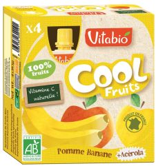 VITABIO COOL FRUITS MANZANA PLATANO BIO